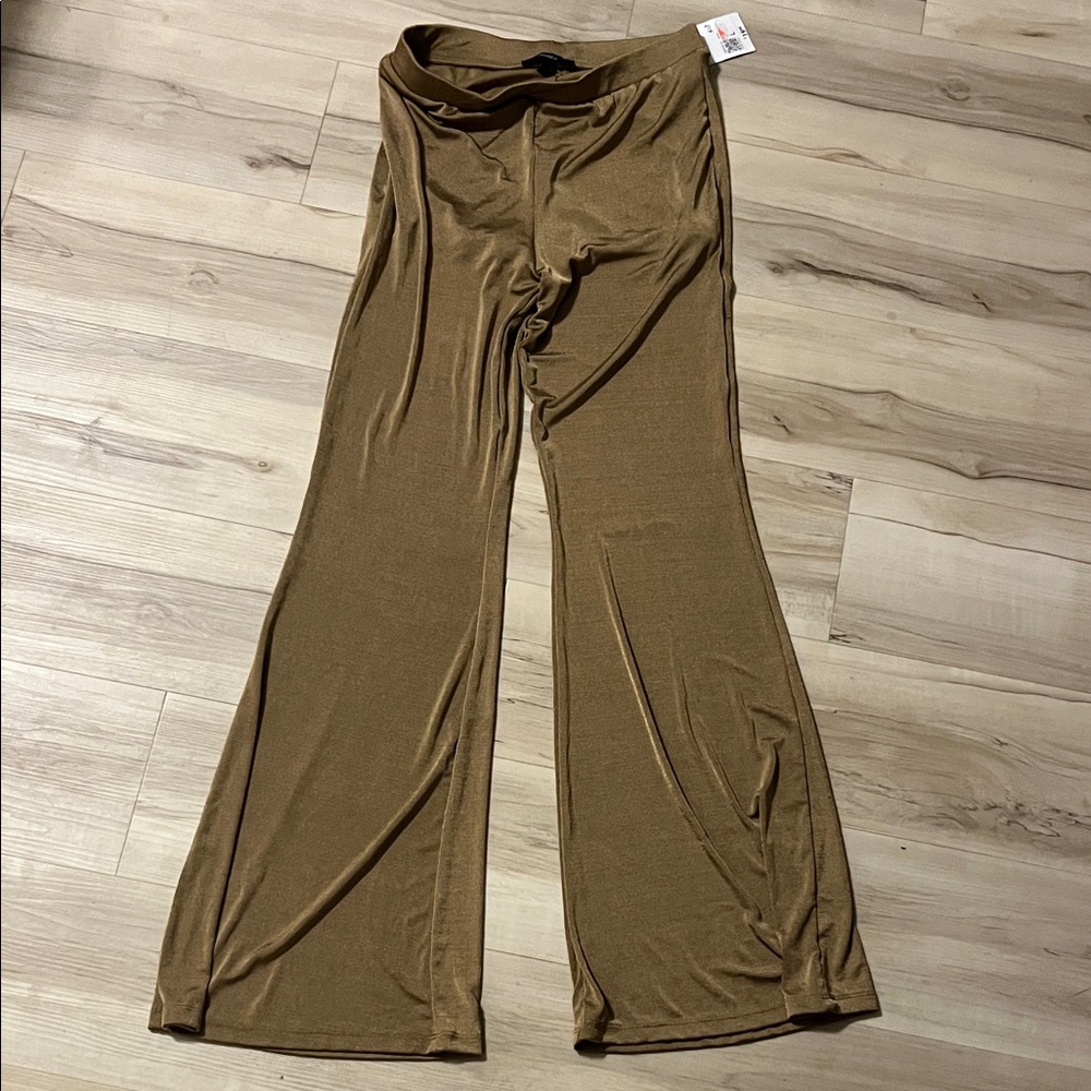Forever 21 Brown Wide-Leg Pants